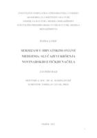 prikaz prve stranice dokumenta Seksizam u hrvatskim online medijima: Slučajevi kršenja novinarskih etičkih načela