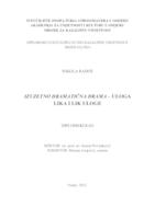 prikaz prve stranice dokumenta Izuzetno dramatična drama-uloga lika i lik uloge