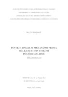 prikaz prve stranice dokumenta Postkolonijalni mehanizmi prema Balkanu u hrvatskom postsocijalizmu