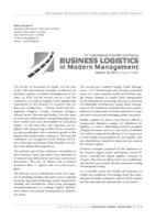 prikaz prve stranice dokumenta 14th International Scientific Conference Business Logistics in Modern Management