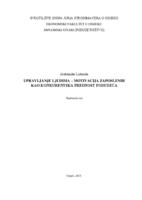 prikaz prve stranice dokumenta Upravljanje ljudima-motivacija zaposlenih kao konkurentska prednost poduzeća