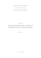 prikaz prve stranice dokumenta Blockchain tehnologija u logistici na primjeru poduzeća Overseas Express