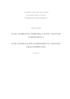 prikaz prve stranice dokumenta Uloga izabranog čimbenika u rastu/razvoju gospodarstva Uloga komunalnog gospodarstva u razvoju grada Koprivnice