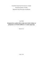 prikaz prve stranice dokumenta Komparativna analiza dobrovoljne mirovinske štednje na primjerima AZ Profit, Reiffeisen i Croatia osiguranja
