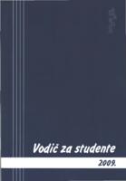 prikaz prve stranice dokumenta Vodič za studente 2009.