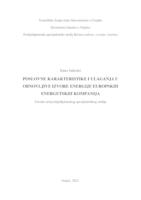 prikaz prve stranice dokumenta POSLOVNE KARAKTERISTIKE I ULAGANJA U OBNOVLJIVE IZVORE ENERGIJE EUROPSKIH ENERGETSKIH KOMPANIJA