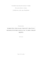 prikaz prve stranice dokumenta MARKETING STRATEGIJA PODUZEĆA KRAŠ D.D. I MONDELEZ INTERNATIONAL INC. NA HRVATSKOM TRŽIŠTU