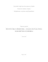 prikaz prve stranice dokumenta ŽIVOTNI CIKLUS PROIZVODA – ANALIZA SLUČAJA TESLA ELEKTRIČNIH AUTOMOBILA