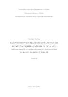 prikaz prve stranice dokumenta RAČUNOVODSTVENO PRAĆENJE POTRAŽIVANJA OD DRŽAVE NA PRIMJERU POTPORA ZA OČUVANJE RADNIH MJESTA U DJELATNOSTIMA POGOĐENIM KORONAVIRUSOM – COVID-19