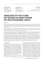 prikaz prve stranice dokumenta ANALYSIS OF THE FLOW OF GOODS IN NEW FORMS OF MULTICHANNEL SALES