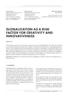 prikaz prve stranice dokumenta GLOBALIZATION AS A RISK FACTOR FOR CREATIVITY AND INNOVATIVENESS