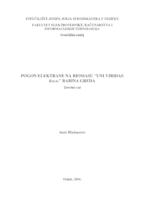 prikaz prve stranice dokumenta Pogon elektrane na biomasu Uni Viridas d.o.o. Babina Greda