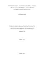 prikaz prve stranice dokumenta Tehnologija rada pod naponom na visokonaponskim postrojenjima