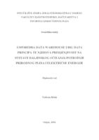 prikaz prve stranice dokumenta Usporedba Data Warehouse i Big Data principa te njihova primjenjivost na sustave daljinskog očitanja potrošnje prirodnog plina i električne energije