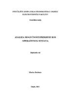 prikaz prve stranice dokumenta Analiza mogućnosti primjene ROS operativnog sustava
