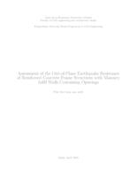 prikaz prve stranice dokumenta Assessment of the Out-of-Plane Earthquake Resistance of Reinforced Concrete Frame Structures with Masonry Infill Walls Containing Openings