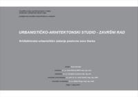 prikaz prve stranice dokumenta Arhitektonsko urbanističko rješenje poslovne zone Gacka