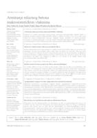 prikaz prve stranice dokumenta Armiranje mlaznog betona makrosintetičkim vlaknima