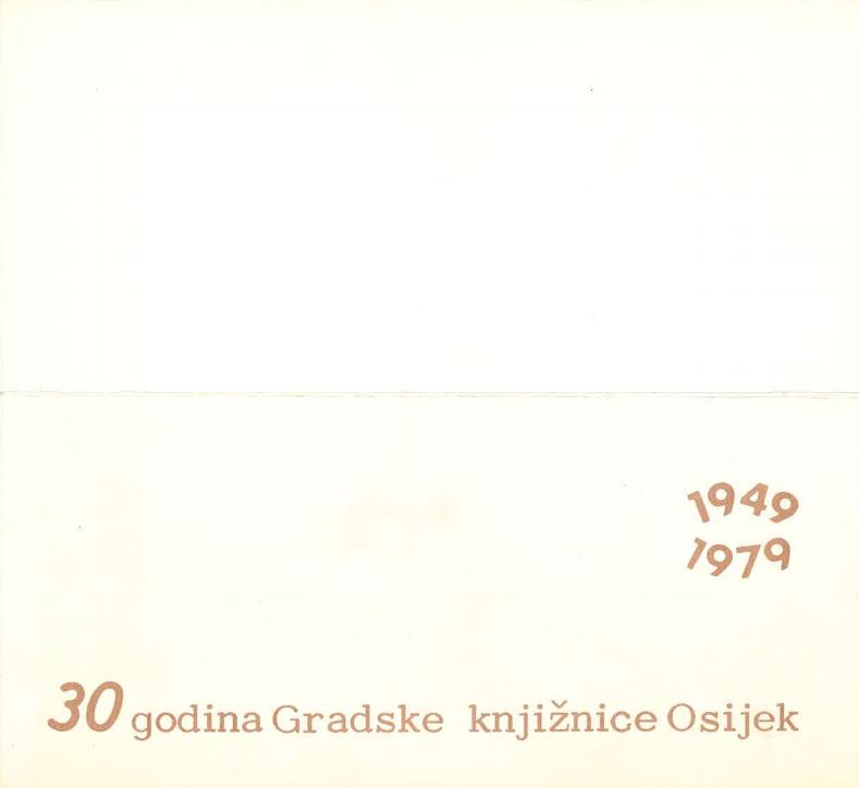 30 godina Gradske knjižnice Osijek