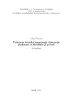 Primjena tehnika smanjenja dimenzije podataka u klasifikaciji peludi