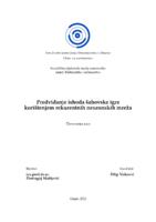 Predviđanje ishoda šahovske igre korištenjem rekurentnih neuronskih mreža