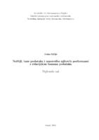 NoSQL baze podataka i usporedba njihovih performansi s relacijskim bazama podataka