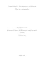 prikaz prve stranice dokumenta Custom Vision i LUIS servisi na Microsoft Azureu