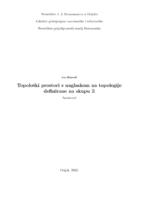 prikaz prve stranice dokumenta Topološki prostori s naglaskom na topologije definirane na skupu R