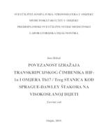 Povezanost izražaja transkripcijskog čimbenika HIF-1alpha i omjera Th17/Treg stanica kod Sprague Dawley štakora na visokoslanoj dijeti.