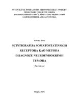 Scintigrafija somatostatinskih receptora kao metoda dijagnoze neuroendokrinih tumora