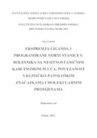 Ekspresija liganda 1 programirane smrti stanice u bolesnika sa ne sitno staničnim karcinomom pluća: povezanost s kliničko-patološkim značajkama i molekularnim promjenama