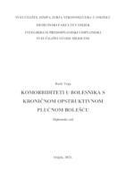 Komorbiditeti u bolesnika s kroničnom opstruktivnom plućnom bolešću