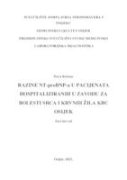 Razine NT-proBNP u pacijenata hospitaliziranih u Zavodu za bolesti srca i krvnih žila KBC Osijek