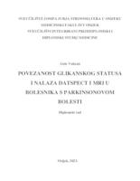 Povezanost glikanskog statusa i nalaza DaTSPECT i MRI mozga u bolesnika s Parkinsonovom bolesti