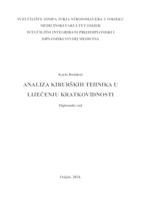 Analiza kirurških tehnika u liječenju kratkovidnosti