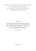 prikaz prve stranice dokumenta Bubrežni fenotip kemijski induciranog modela miša za Gaucherovu bolest