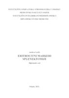 prikaz prve stranice dokumenta Eritrocitni markeri splenektomije