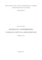 prikaz prve stranice dokumenta Nuspojave antipsihotika tijekom liječenja shizofrenije