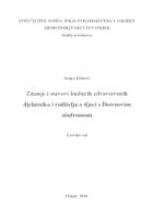 prikaz prve stranice dokumenta Znanje i stavovi budućih zdravstvenih djelatnika i roditelja o djeci s Downovim sindromom