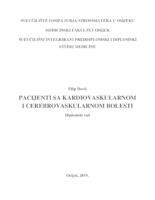 prikaz prve stranice dokumenta Pacijenti sa kardiovaskularnom i cerebrovaskularnom bolesti.