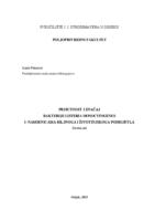 prikaz prve stranice dokumenta PRISUTNOST I ZNAČAJ BAKTERIJE LISTERIA MONOCYTOGENES U NAMIRNICAMA BILJNOGA I ŽIVOTINJSKOGA PODRIJETLA