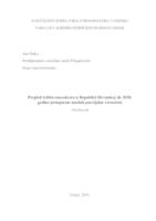 prikaz prve stranice dokumenta Pregled tržišta suncokreta u Republici Hrvatskoj do 2030. godine primjenom modela parcijalne ravnoteže