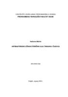 prikaz prve stranice dokumenta Antibakterijski učinak eteričnih ulja timijana i čajevca