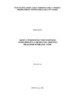 prikaz prve stranice dokumenta Arsen u podzemnoj vodi osječkog vodocrpilišta i oksidacija arsenita pri kondicioniranju vode